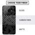 Black Geometric Galaxy S9 Skin